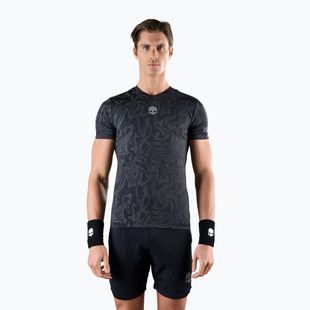 Koszulka tenisowa męska HYDROGEN Chrome Tech Tee grey