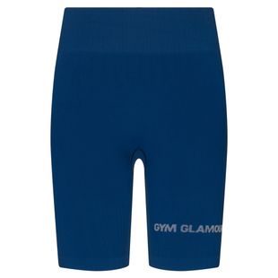 Spodenki treningowe damskie Gym Glamour Push Up classic blue