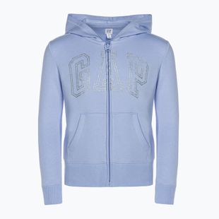 Bluza dziecięca GAP V-FA SLD Logo PO blue crystal