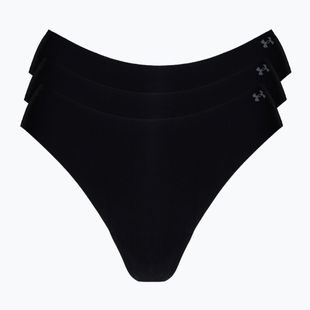 Stringi damskie Under Armour Pure Stretch Ns Thong 3 pary black