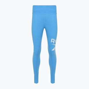 Legginsy damskie Reebok Identity Big Logo Cotton recovery blue