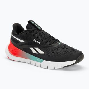 Buty treningowe męskie Reebok Flex Trainer black/energy red/ai aqua