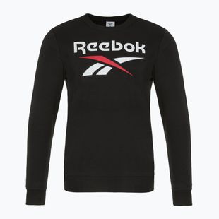 Bluza męska Reebok Identity Big Logo Fleece Crew black/white/vector red