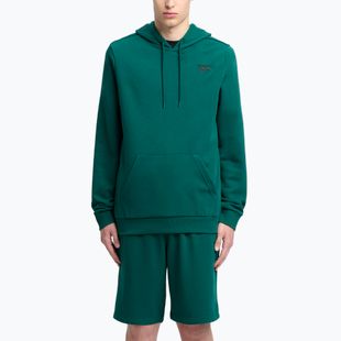 Bluza męska Reebok Identity Small Logo Hoodie collegiate green