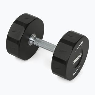 Hantel chromowany Nike Strength Pro Urethane Dumbbell 20 kg black/white