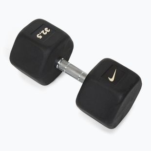 Hantel ogumowany Nike Strength Hex Dumbbell 32,5 kg black/white
