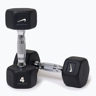 Hantle Nike Strength Hex Dumbbell 2 x 4 kg black/white