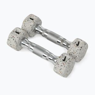 Hantle Nike Strength Grind Hex Dumbbell 2 x 1 kg wolf grey
