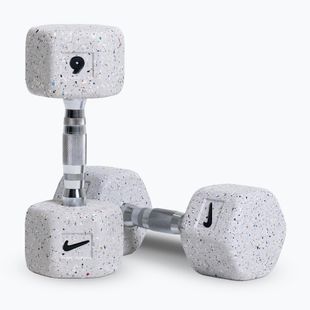 Hantle Nike Strength Grind Hex Dumbbell 2 x 6 kg wolf grey