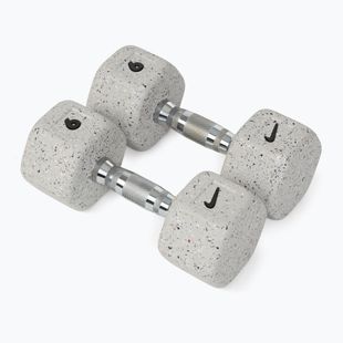 Hantle Nike Strength Grind Hex Dumbbell 2 x 9 kg wolf grey