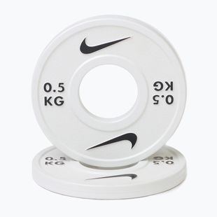 Obciążenie Nike Strength Change Plates 2 x 0,5 kg white/black