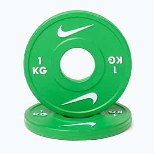 Obciążenie Nike Strength Change Plates 2 x 1 kg green/white