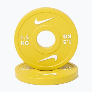 Obciążenie Nike Strength Change Plates 2 x 1,5 kg yellow/white