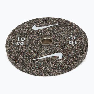 Obciążenie bumperowe Nike Strength Grind Bumper Plates 10 kg blackout