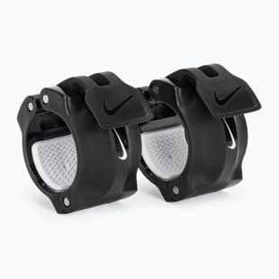 Zaciski do sztangi Nike Strength Barbell Collars 2 szt. black/white