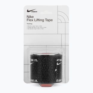 Bandaż elastyczny kohezyjny Nike Strenght Flex Lifting Tape black/white