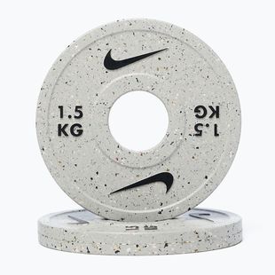 Obciążenie Nike Strength Grind Change Plates 2 x 1,5 kg wolf grey