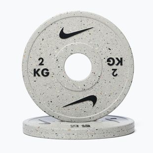 Obciążenie Nike Strength Grind Change Plates 2 x 2 kg wolf grey