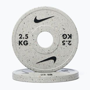 Obciążenie Nike Strength Grind Change Plates 2 x 2,5 kg wolf grey