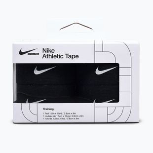 Bandaż elastyczny kohezyjny Nike Strenght Athletic Tape 4 szt. black/white