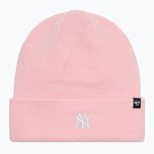 Czapka zimowa 47 Brand MLB New York Yankees Centerfield pink