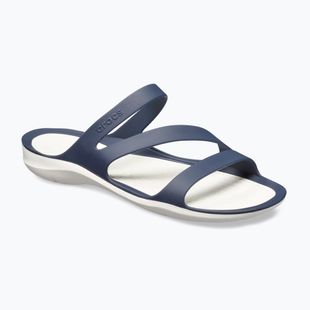 Klapki damskie Crocs Swiftwater Sandal navy/white