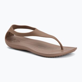 Japonki damskie Crocs Sexi Flip bronze