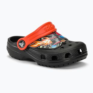 Klapki dziecięce Crocs Fun Lab I Am Space Clog black/tangerine