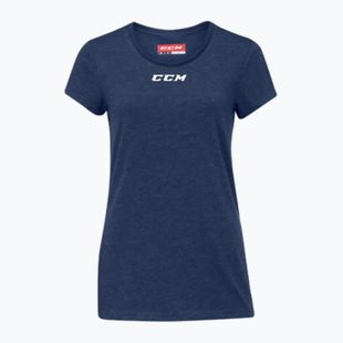Koszulka damska CCM Crew Neck SR navy