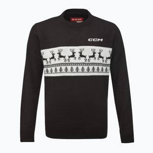 Sweter męski CCM Ugly Christmas black/white