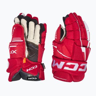 Rękawice hokejowe CCM Tacks XF SR red/white