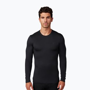 Longsleeve rowerowy męski Fox Racing Tecbase Fire black