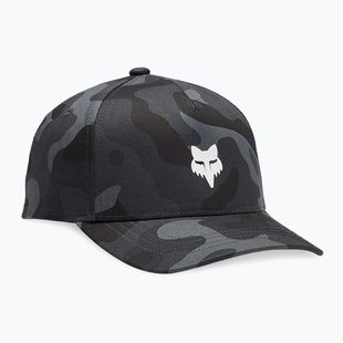 Czapka z daszkiem dziecięca Fox Racing Camo 110 Sb Jr black camo