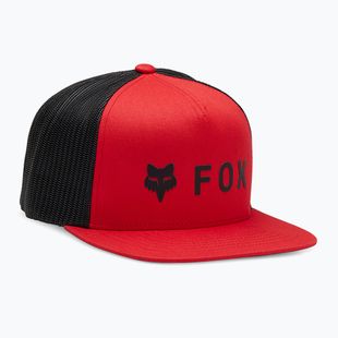 Czapka z daszkiem męska Fox Racing Absolute Mesh Snapback flame red