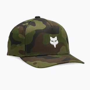 Czapka z daszkiem dziecięca Fox Racing Camo 110 Sb Jr green camo
