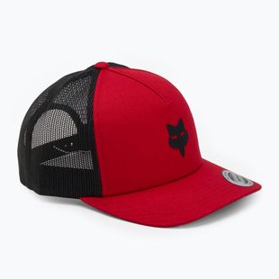 Czapka z daszkiem Fox Racing Fox Head Trucker flame red