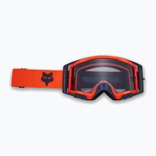 Gogle rowerowe Fox Racing Airspace Core fluorescent orange/smoke