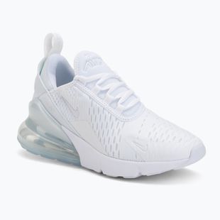 Buty dziecięce Nike Air Max 270 white/metallic silver/white