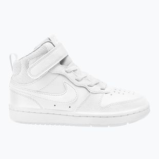 Buty dziecięce Nike Court Borough Mid 2 white/white/white