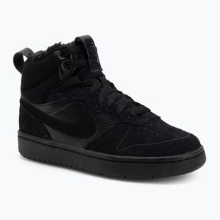 Buty Nike Court Borough Mid 2 black/black/black
