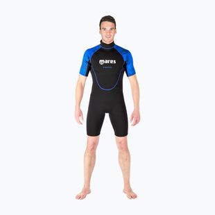 Pianka do pływania męska Mares Shorty Manta 2 mm black/blue