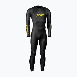 Pianka do pływania męska Zoggs Openwater Free 3.2 mm black/yellow