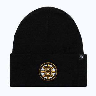 Czapka zimowa 47 Brand NHL Boston Bruins Haymaker black