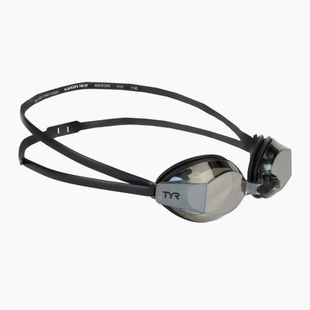 Okulary do pływania TYR Blackops 140 Ev Racing Mirrored silver/black/black