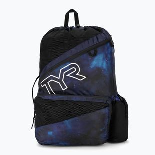 Worek pływacki TYR Elite Team Mesh 40 l blue/teal/green
