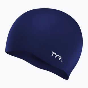 Czepek pływacki TYR Wrinkle Free Silicone navy