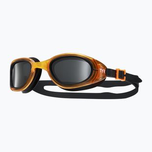 Okulary do pływania TYR Special Ops 2.0 Polarized Non-Mirrored smoke/orange