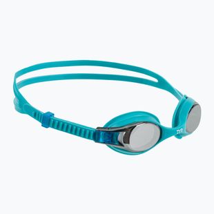 Okulary do pływania dziecięce TYR Swimple Metallized silver/blue