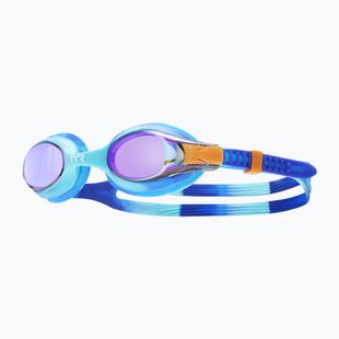 Okulary do pływania dziecięce TYR Swimple Tie Dye Mirrored blue/multi