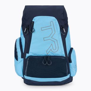 Plecak pływacki TYR Alliance Team 45 l light blue/navy